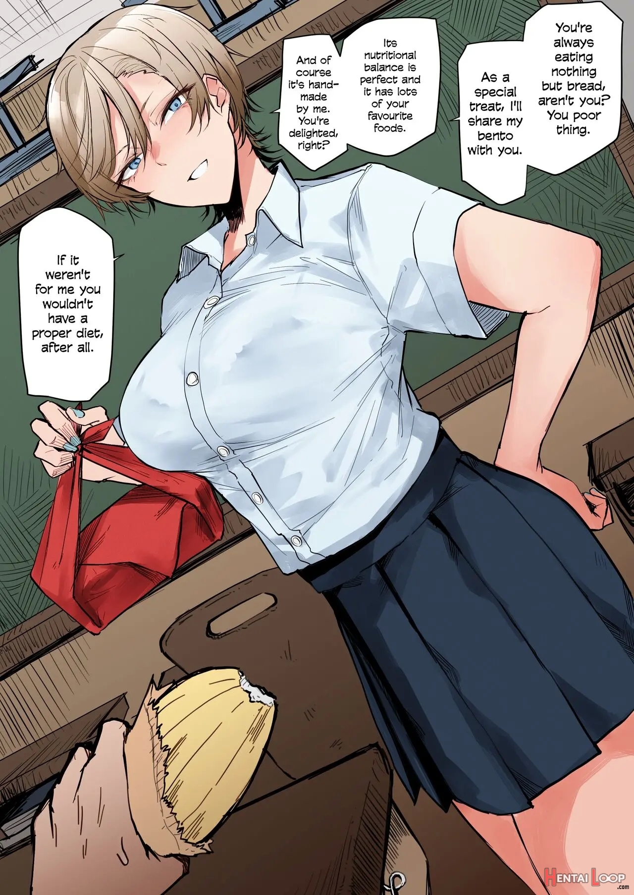 Gouman Na Ikemen Onee San No Manga Colorized By Okyou Hentai