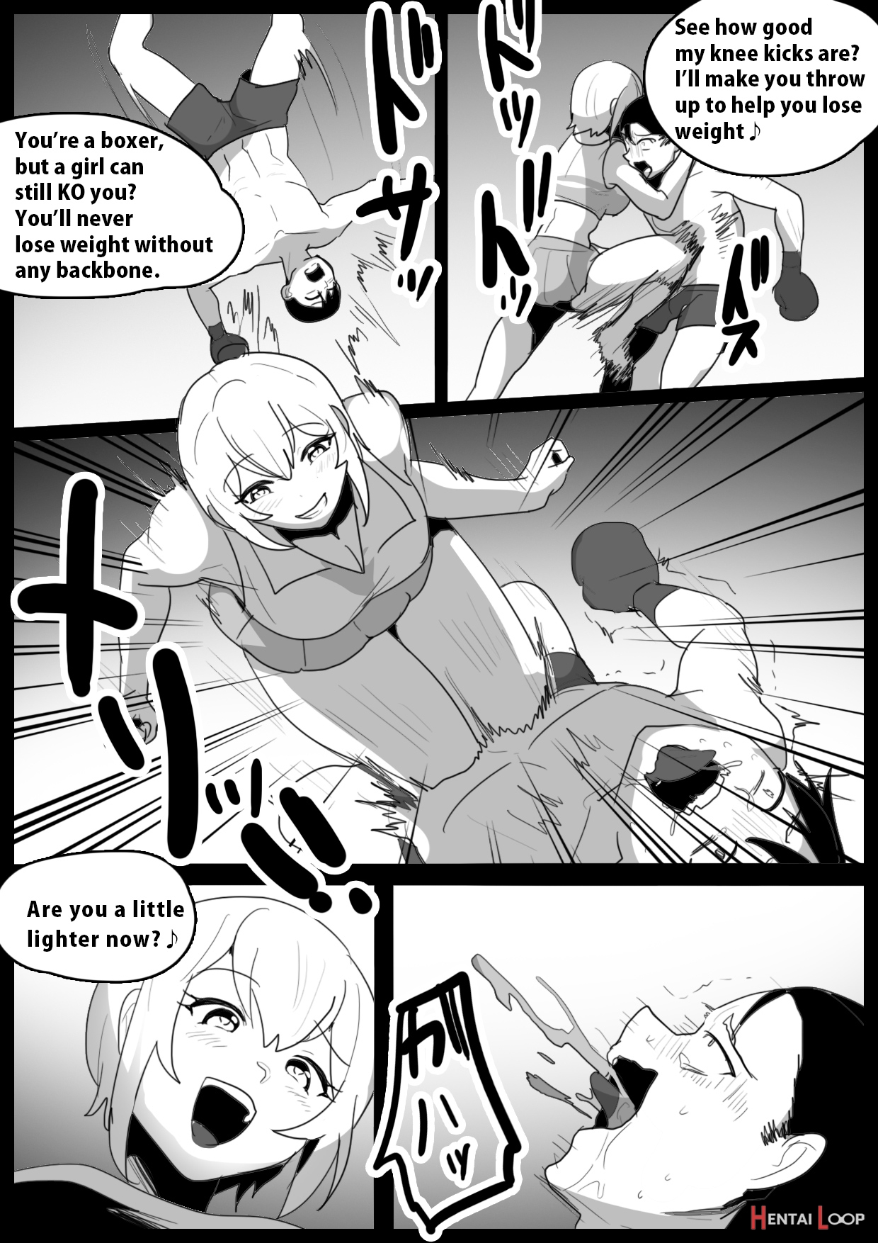 Cheerleaders Corrupt Me Into Their Masochistic Sandbag page 13