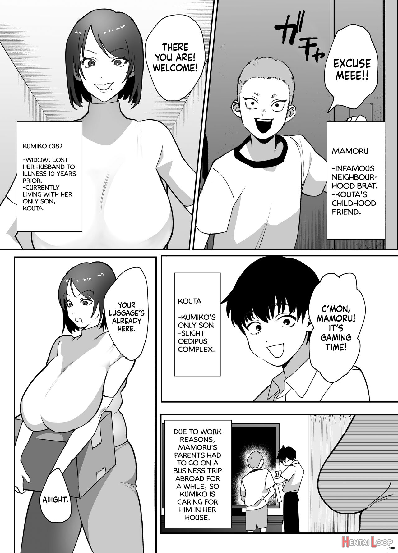 Kaa-san Ga Tomodachi To Sex Shiteita Ken page 2