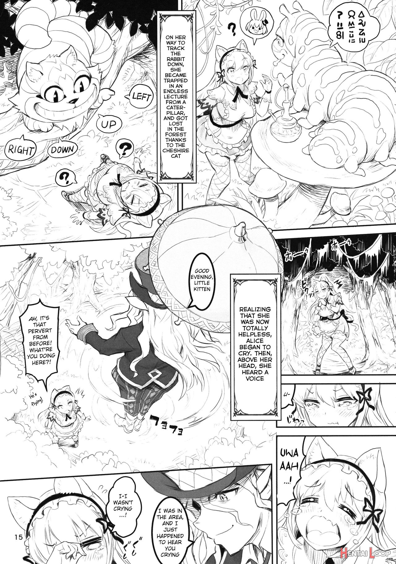 Kemomimi Douwashuu Fushigi No Kuni No Alice-chan page 14