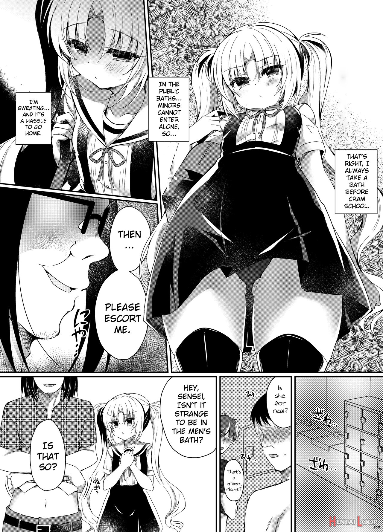 Namaiki Mesu Gaki Ni Ofuro De Saimin Seisai page 6