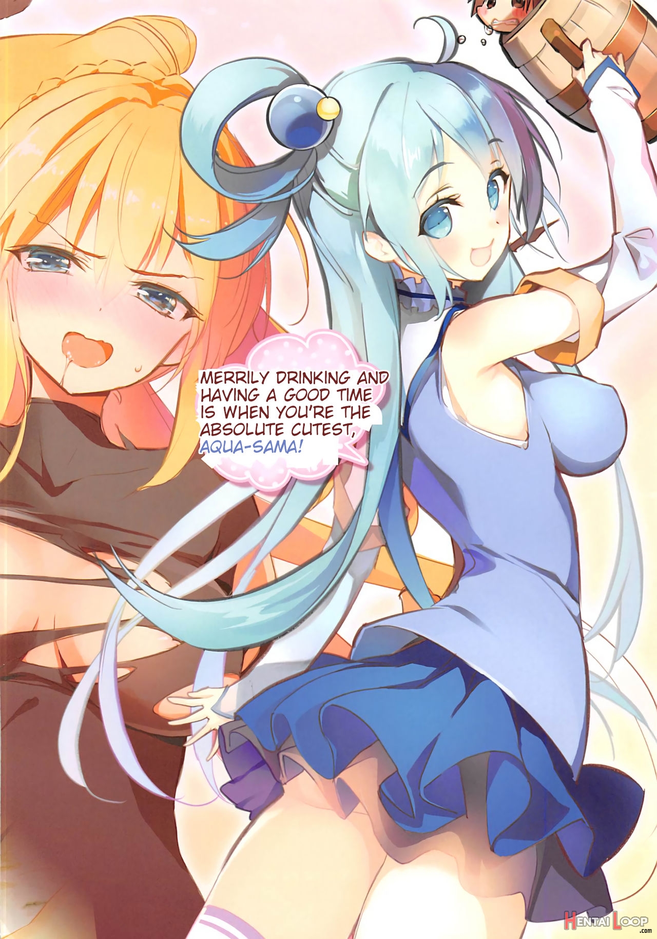 Nijutteya-01 Konosuba Minna De Love Hame Hon page 14