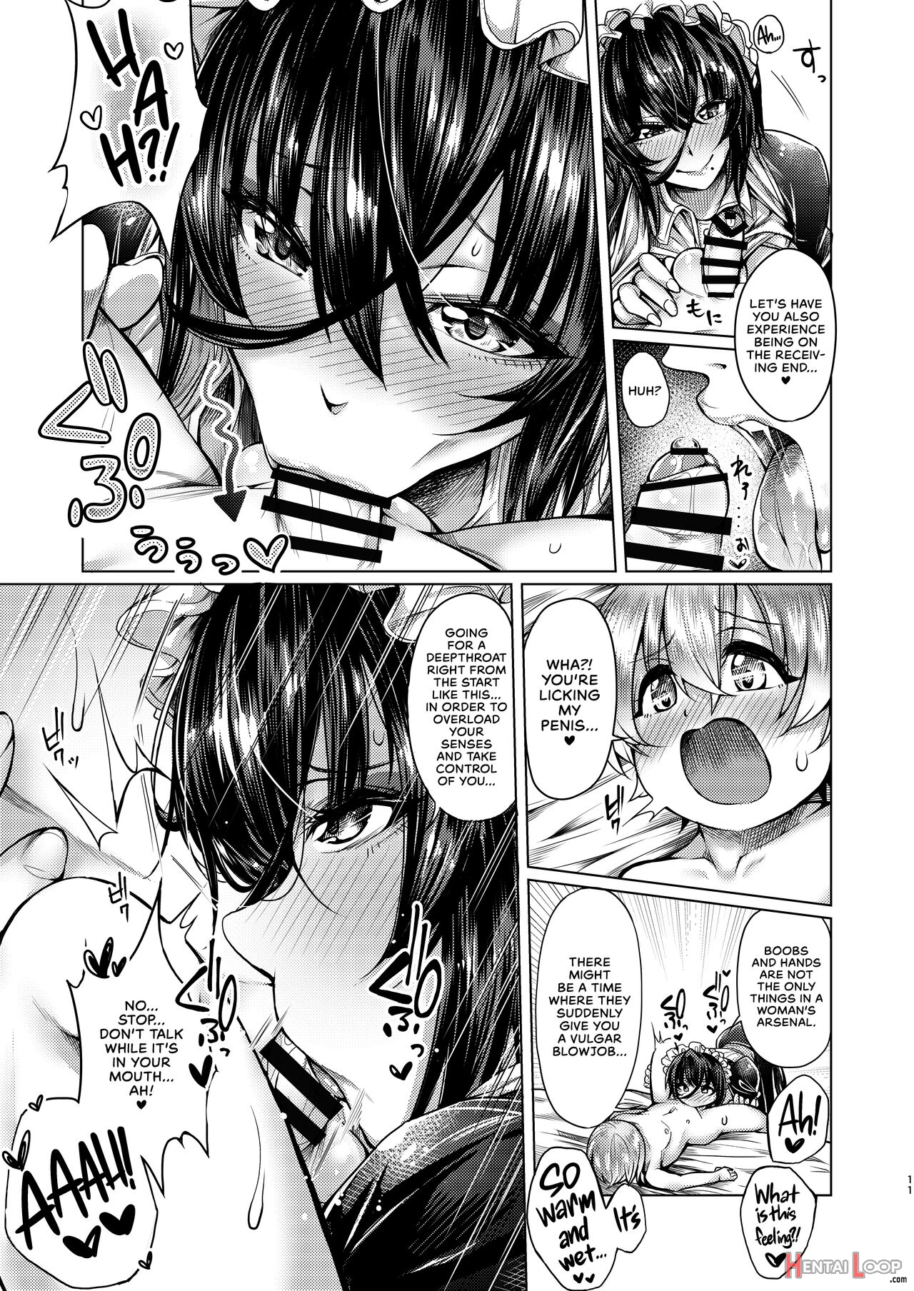 Shota To Maid. - A Young Boy And His Maid page 11