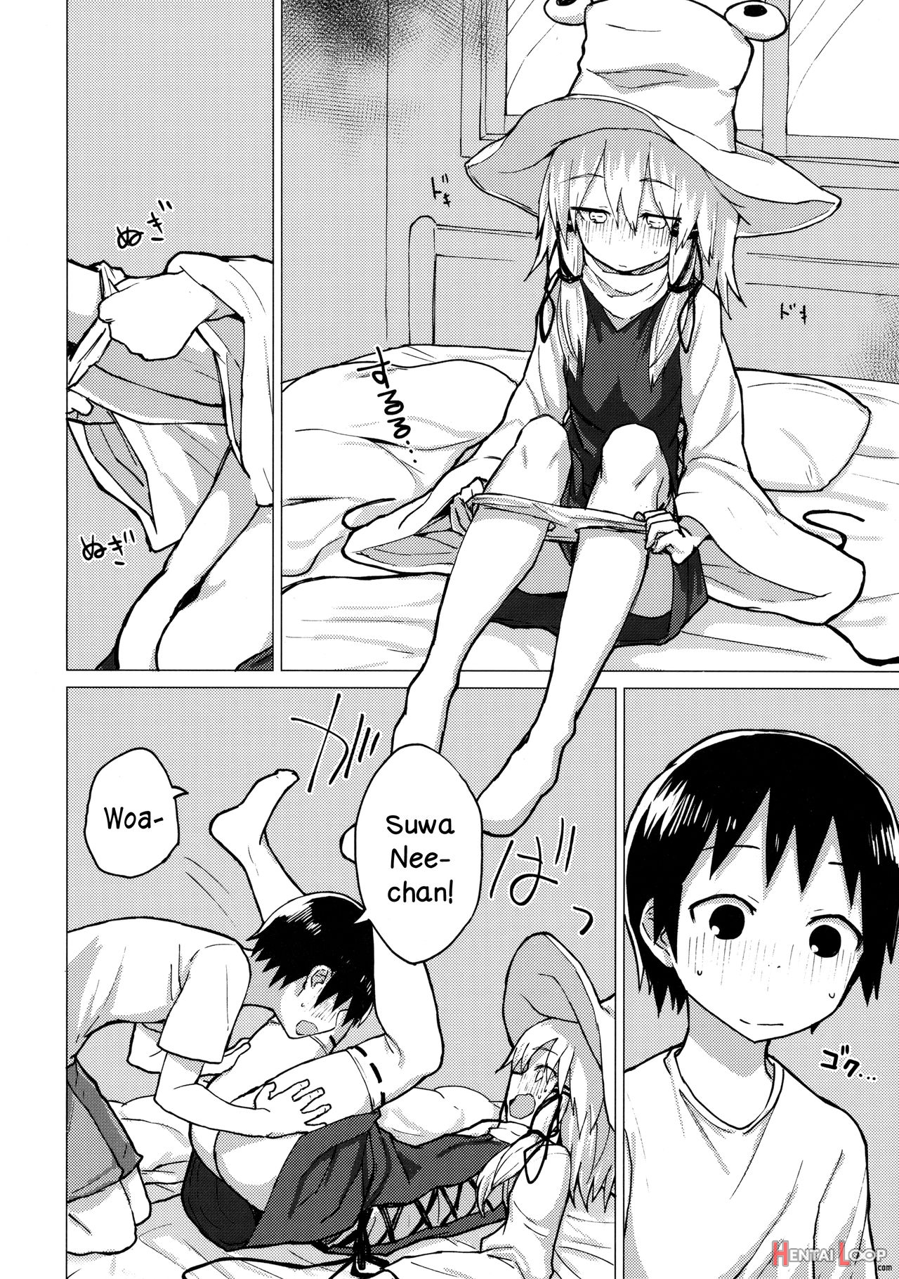 Suwa Nee-chan O Jikkuri Mite Sawaru Hon Suwa Shota Bangaihen 12 page 13