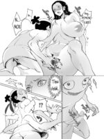 A Damn Brat Vs Nico Robin ～bathroom Chapter～ page 9
