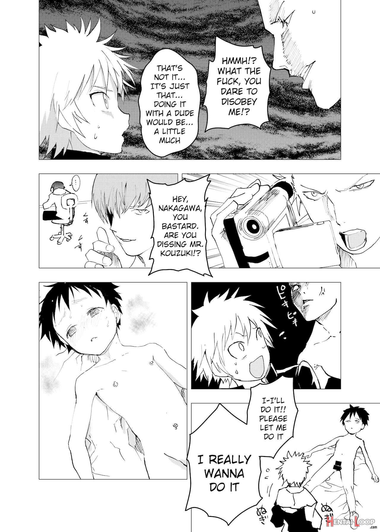 A Dirty Manga About A Boy Who Got Abandoned And Is Waiting For Someone To Save Him Ch. 6 page 28