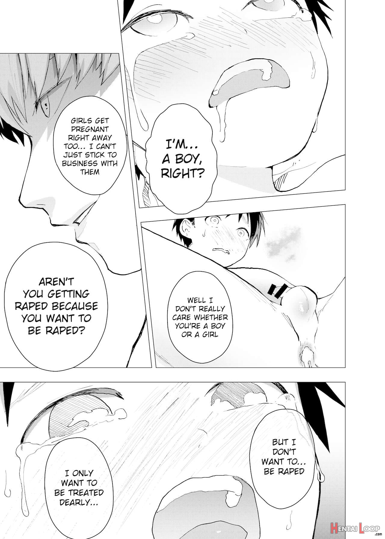 A Dirty Manga About A Boy Who Got Abandoned And Is Waiting For Someone To Save Him Ch. 6 page 9