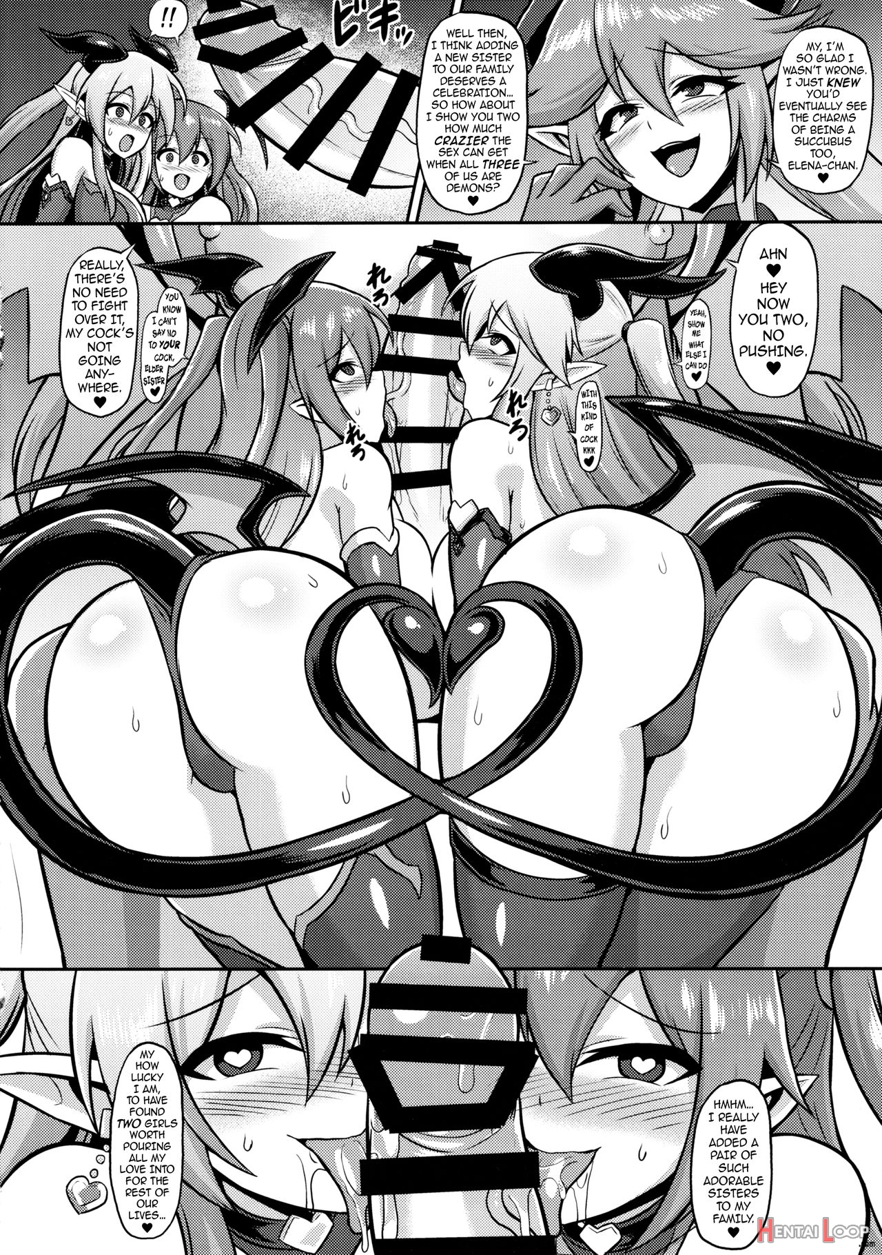 A Lesbian Succubus’s Lust Crest Pleasure Training 2 page 21