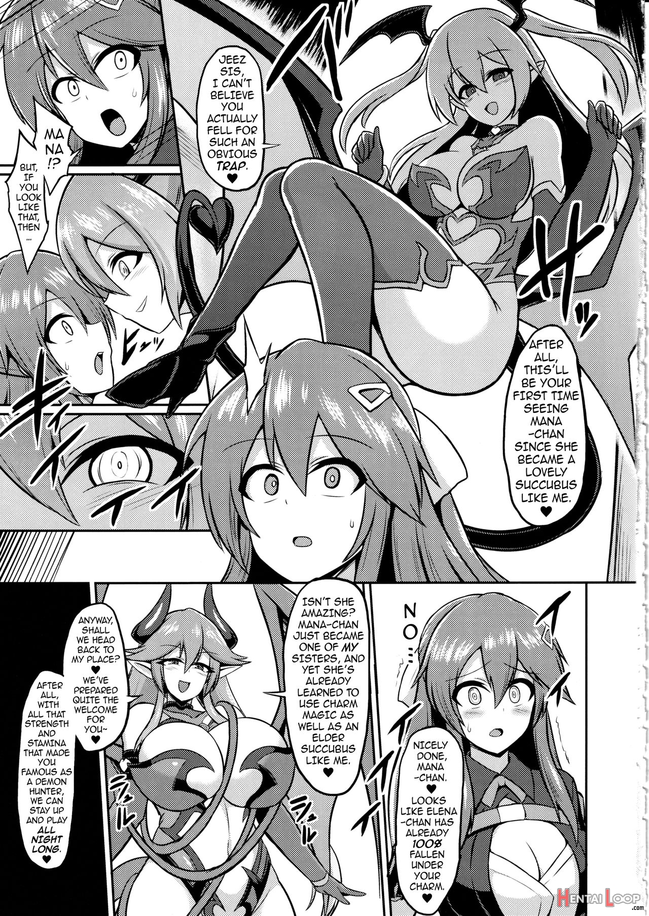 A Lesbian Succubus’s Lust Crest Pleasure Training 2 page 4