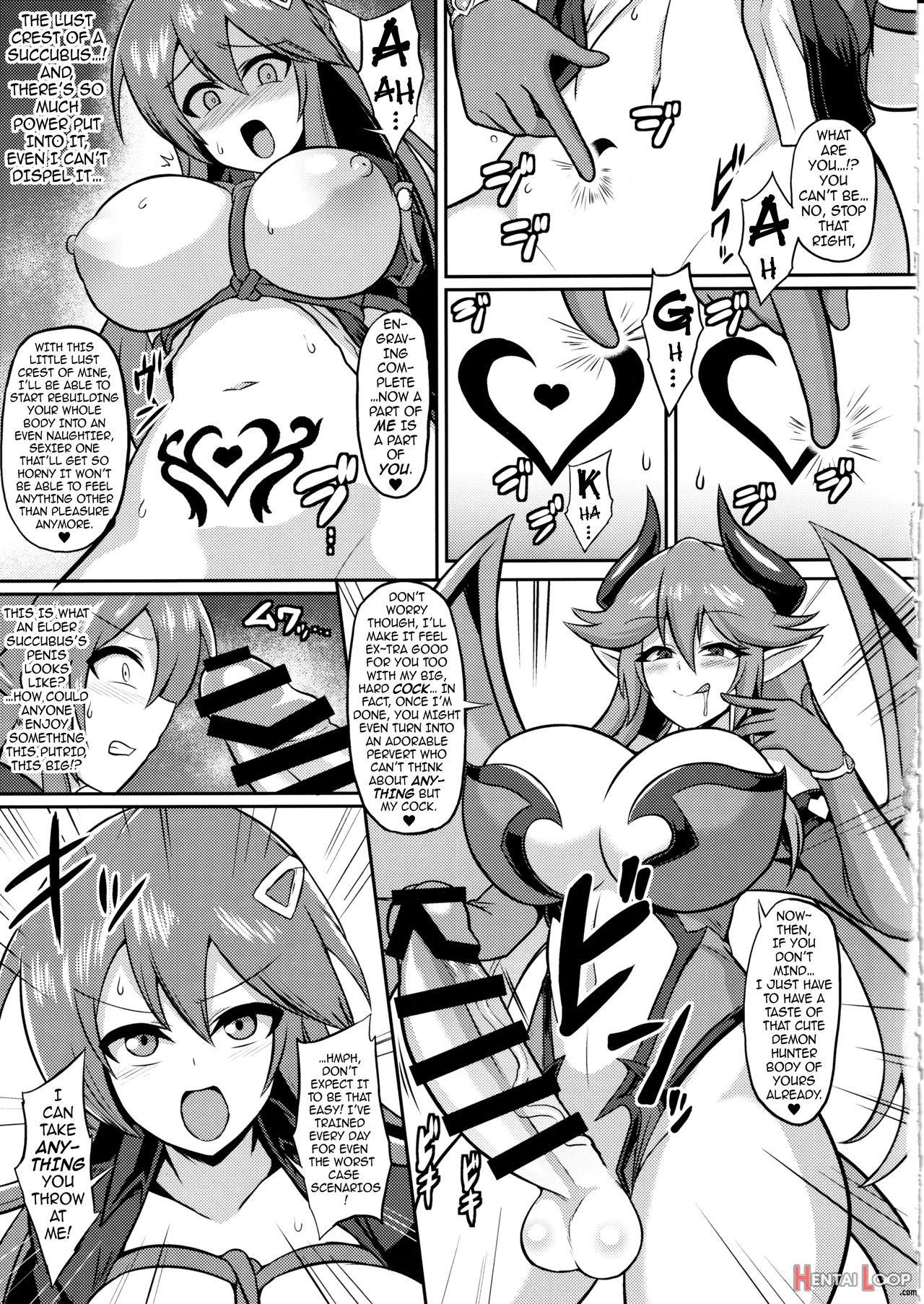 A Lesbian Succubus’s Lust Crest Pleasure Training 2 page 6