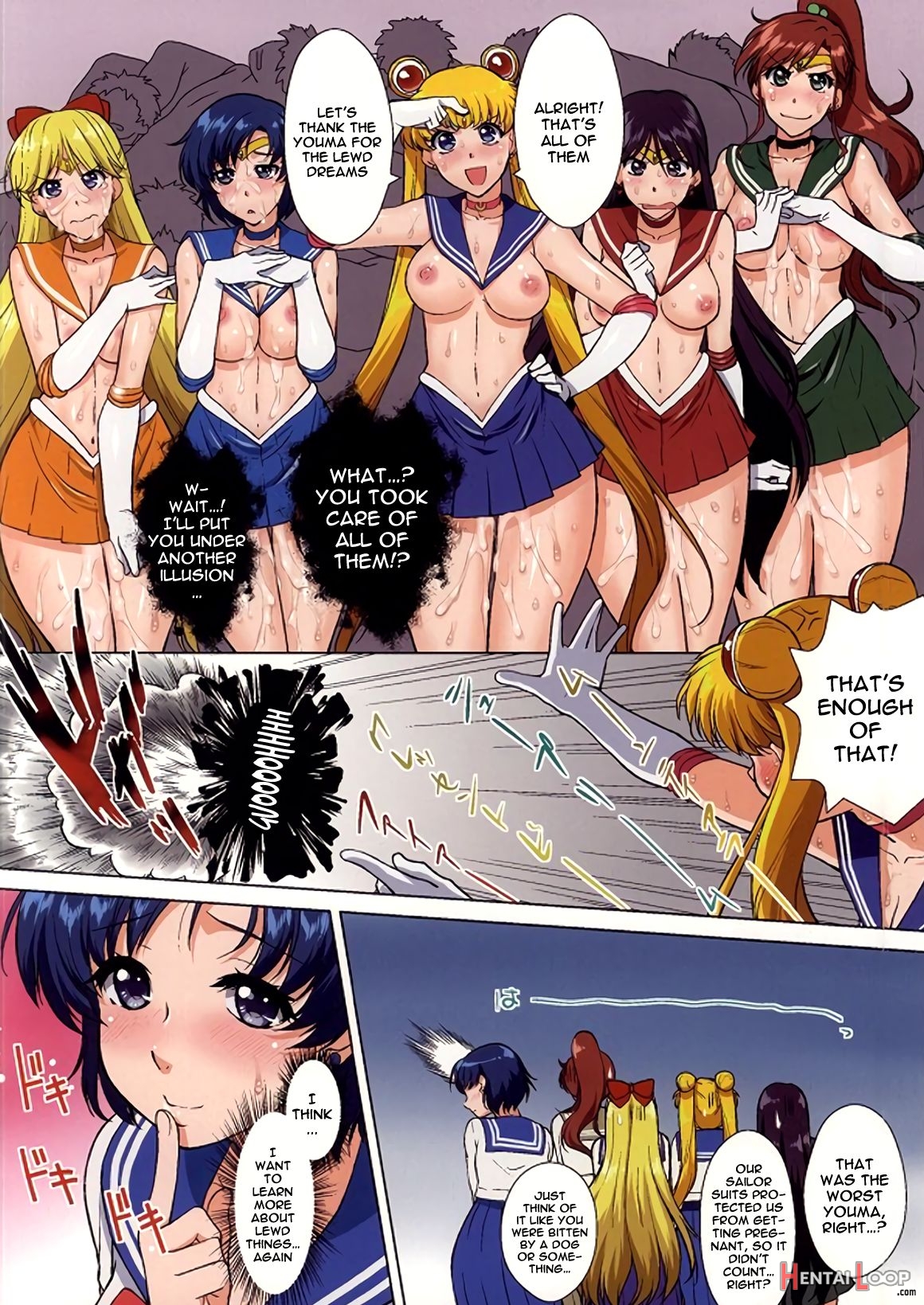 A Youma That Puts The Sailor Warrior's Fetish's On Full Display page 17