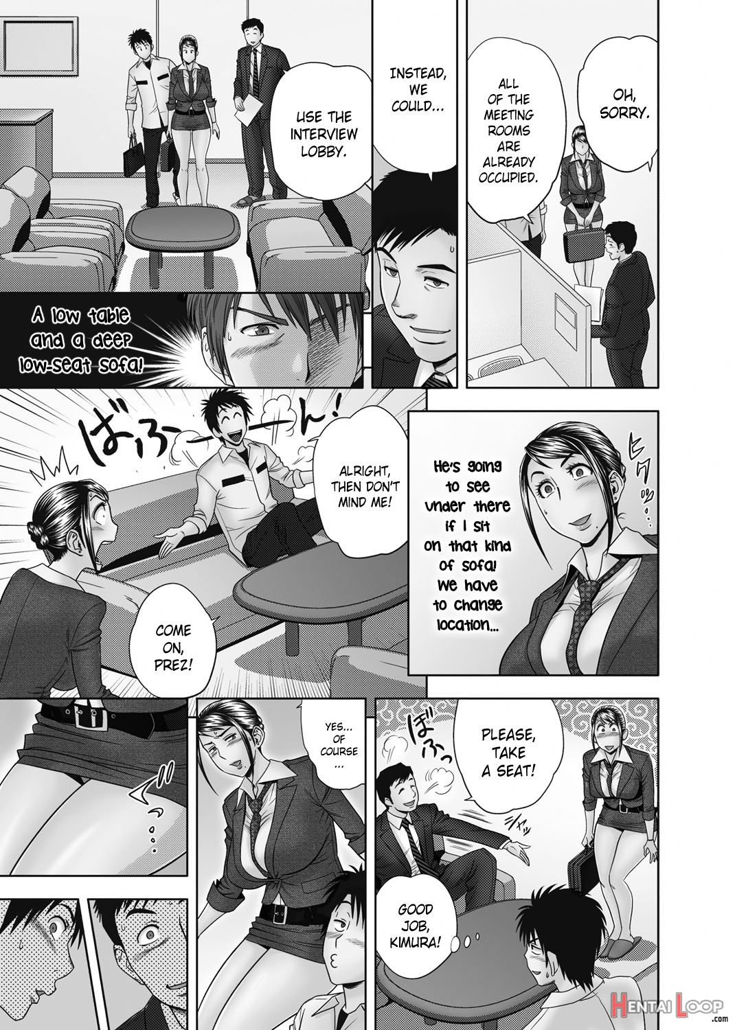 Aaan Mucchiri Kyonyuu Onee-san ~uchiawase De Good Job!~ page 8