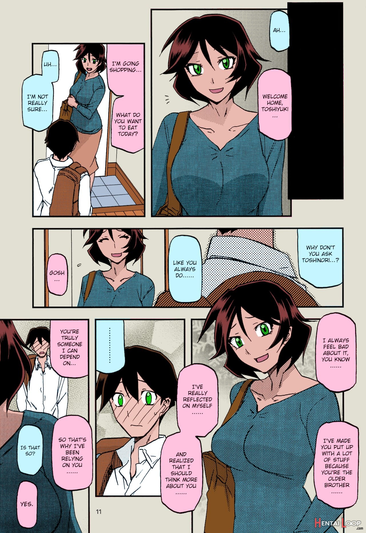 Akebi No Mi – Fumiko After – Colorized page 10