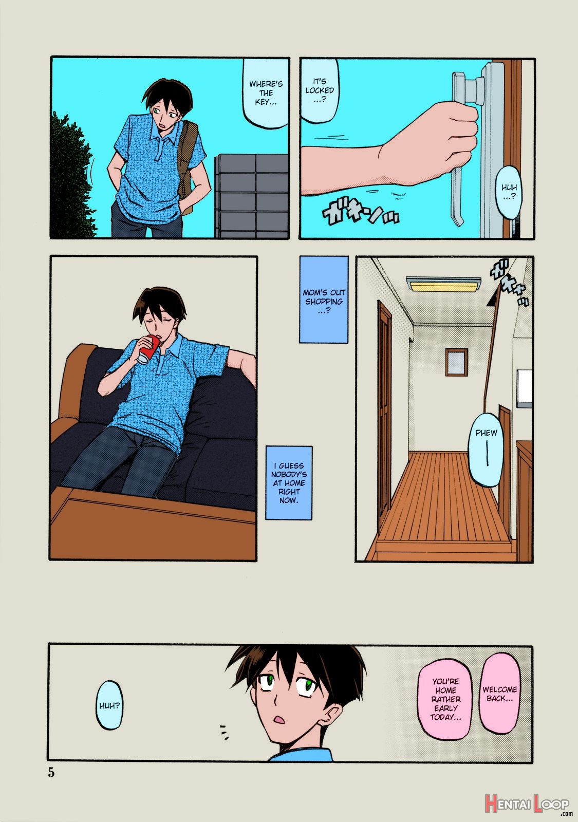 Akebi No Mi – Fumiko – Colorized page 4