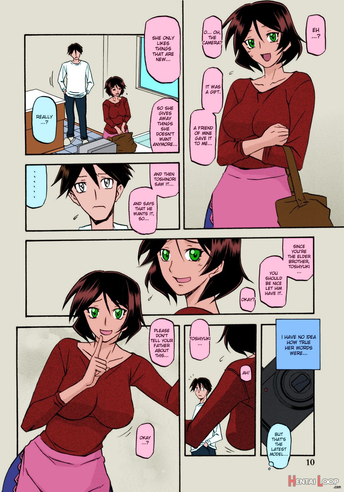 Akebi No Mi – Fumiko – Colorized page 9