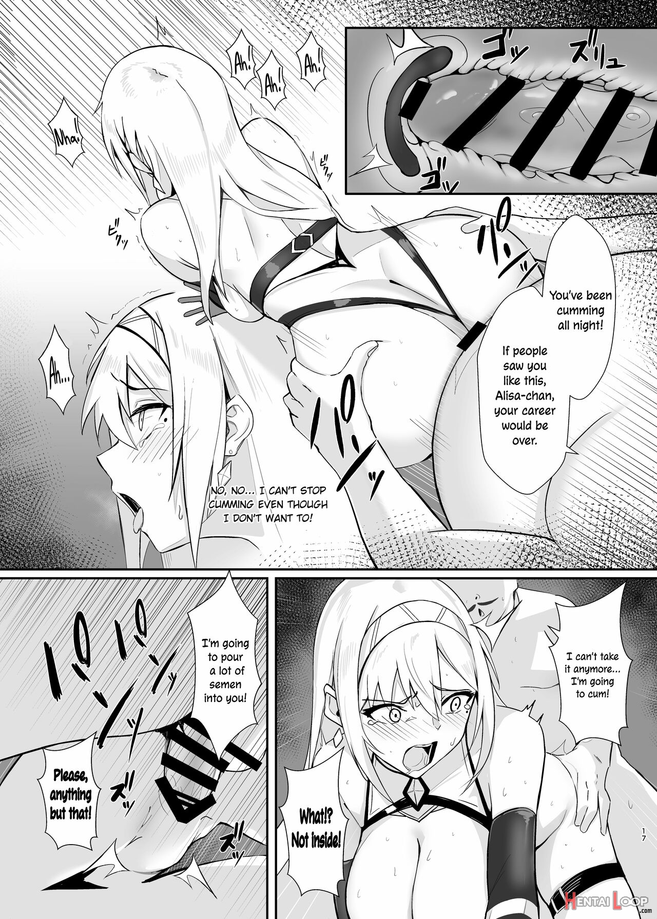 Alisa -donyoku Na Ou No Wana- page 14