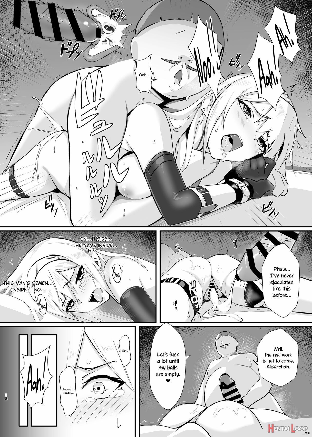 Alisa -donyoku Na Ou No Wana- page 15