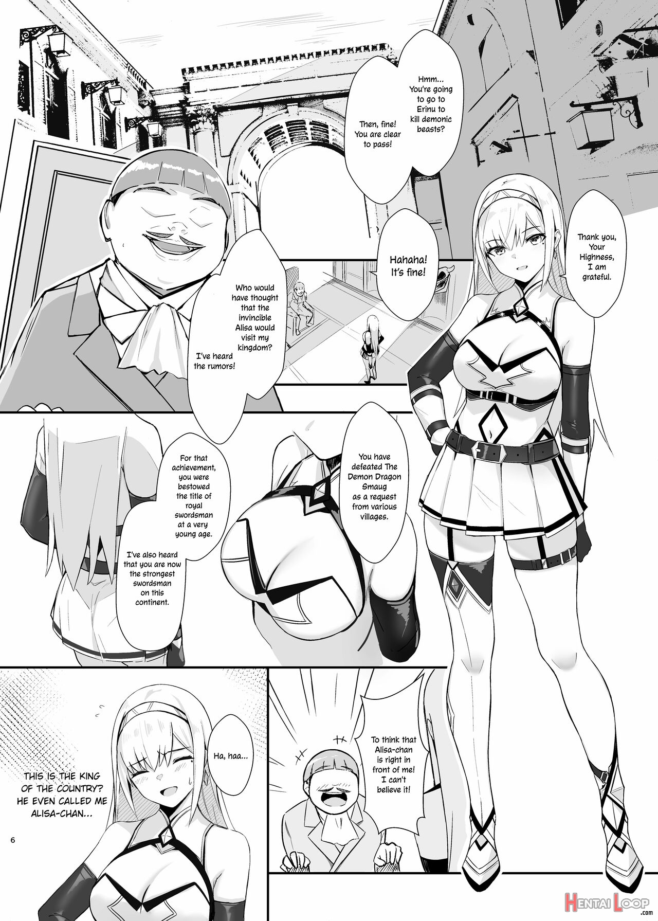 Alisa -donyoku Na Ou No Wana- page 3