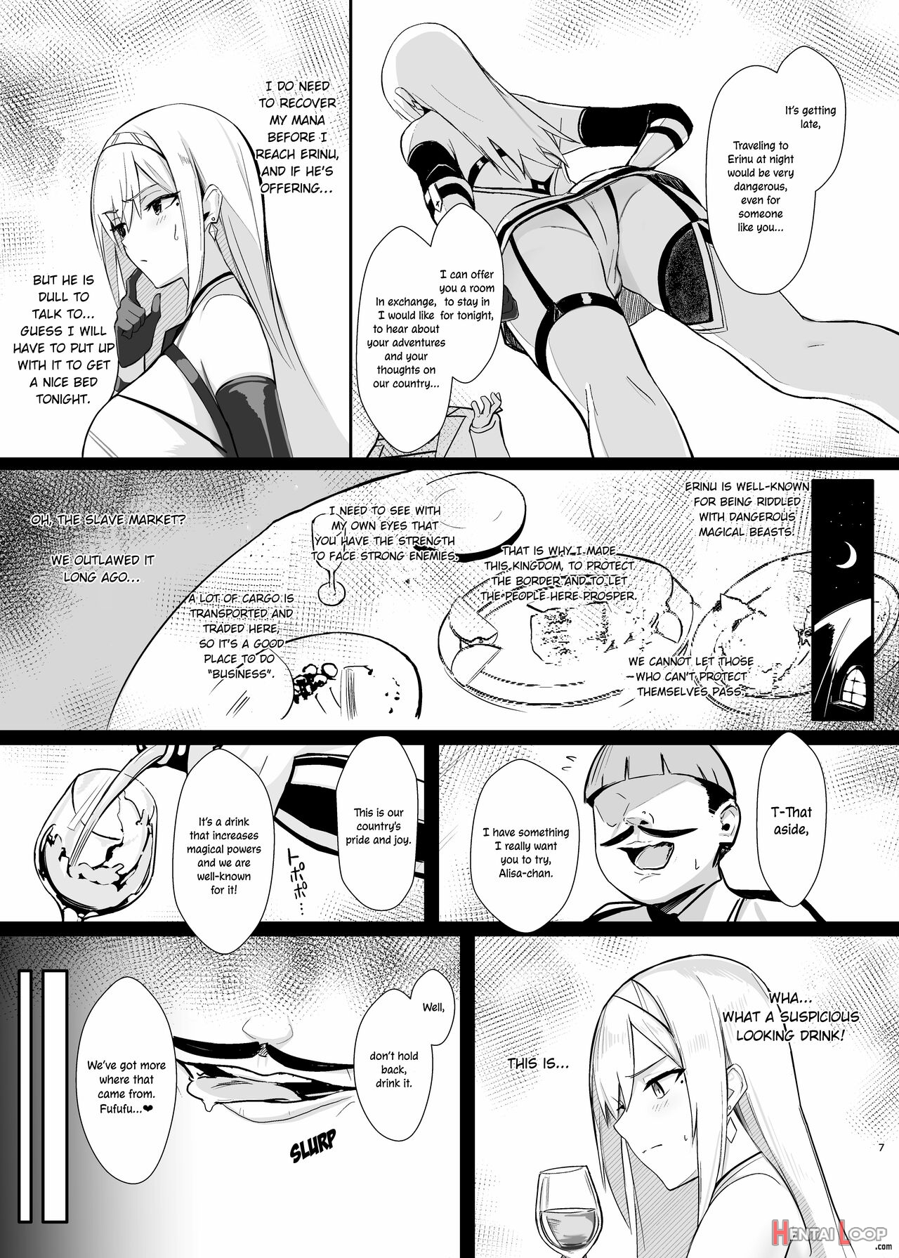 Alisa -donyoku Na Ou No Wana- page 4