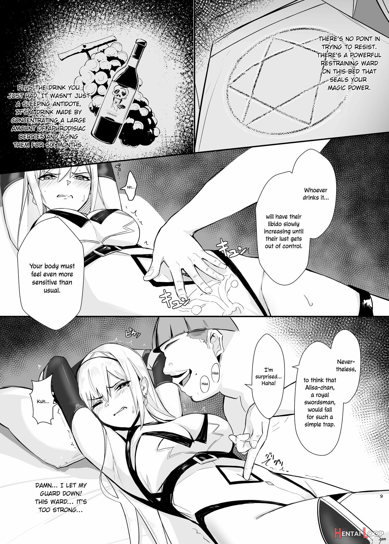 Alisa -donyoku Na Ou No Wana- page 6