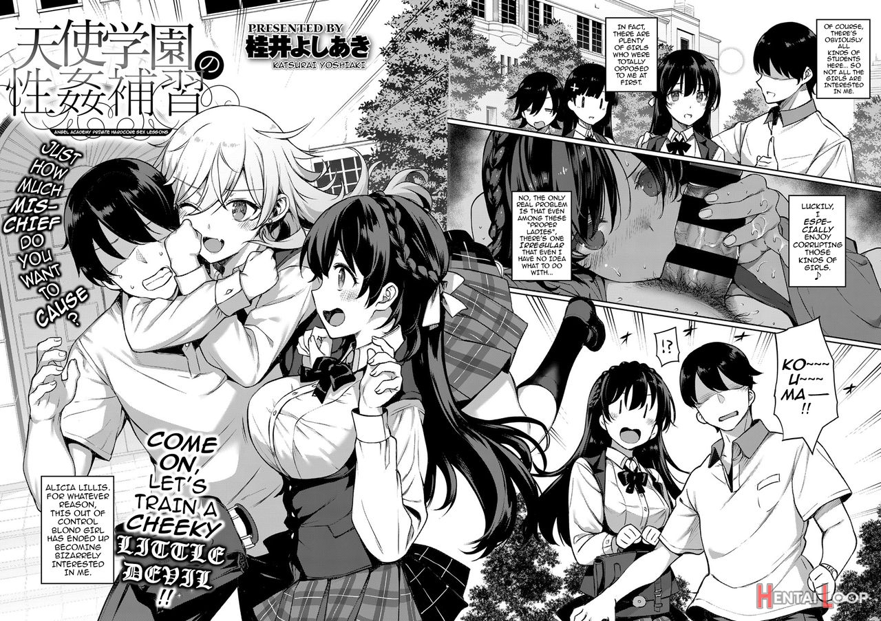 Amatsuka Gakuen No Ryoukan Seikatsu Angel Academy's Hardcore Dorm Sex Life 1-2, 3.5-9 page 191