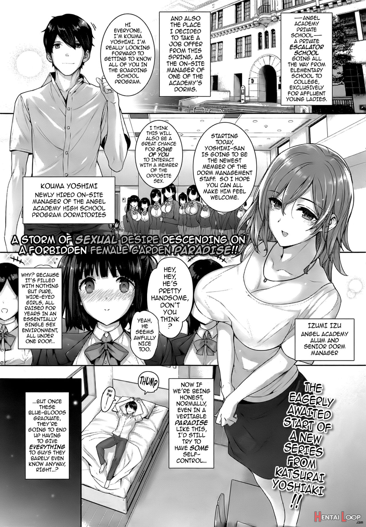 Amatsuka Gakuen No Ryoukan Seikatsu Angel Academy's Hardcore Dorm Sex Life 1-2, 3.5-9 page 2