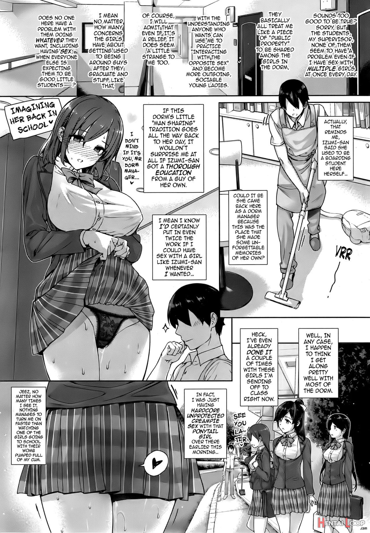 Amatsuka Gakuen No Ryoukan Seikatsu Angel Academy's Hardcore Dorm Sex Life 1-2, 3.5-9 page 4