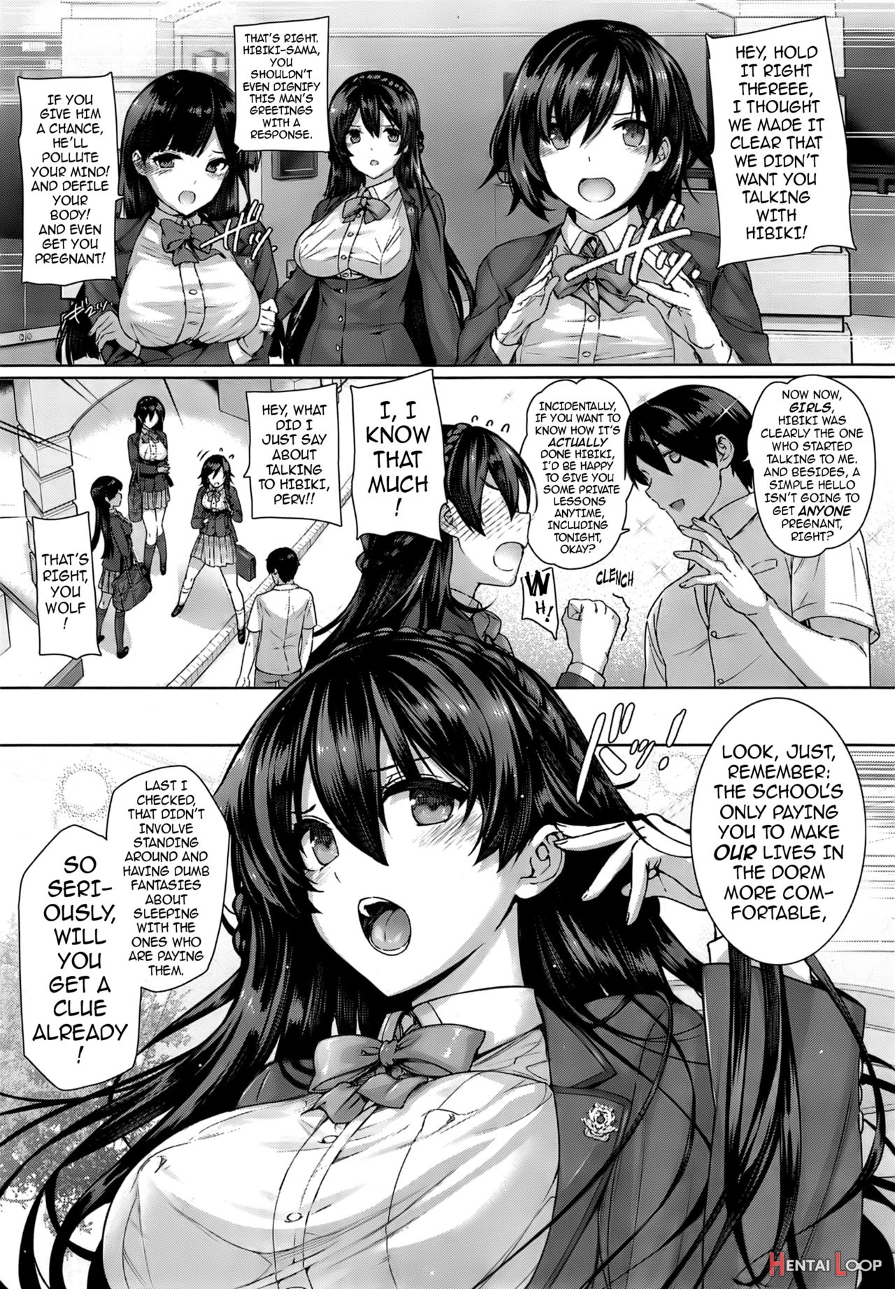 Amatsuka Gakuen No Ryoukan Seikatsu Angel Academy's Hardcore Dorm Sex Life 1-2, 3.5-9 page 6