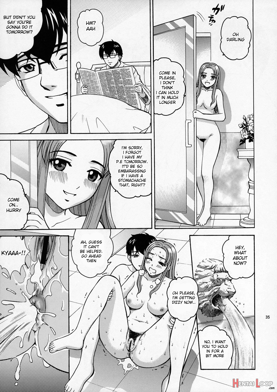 Angel Pain Extra 4 -ojou-sama Scatology- page 33