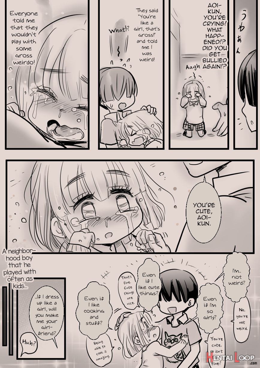 Aoi-kun Wa Kanojo Ni Naritai Otokonoko page 4