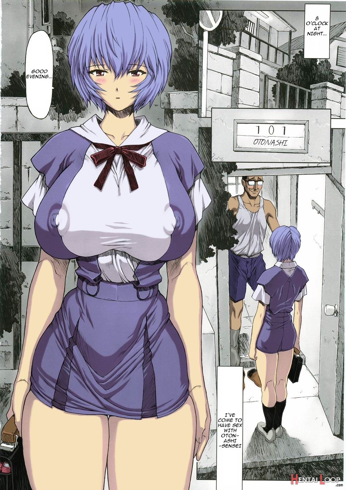 Ayanami Rei 00 – Colorized page 15