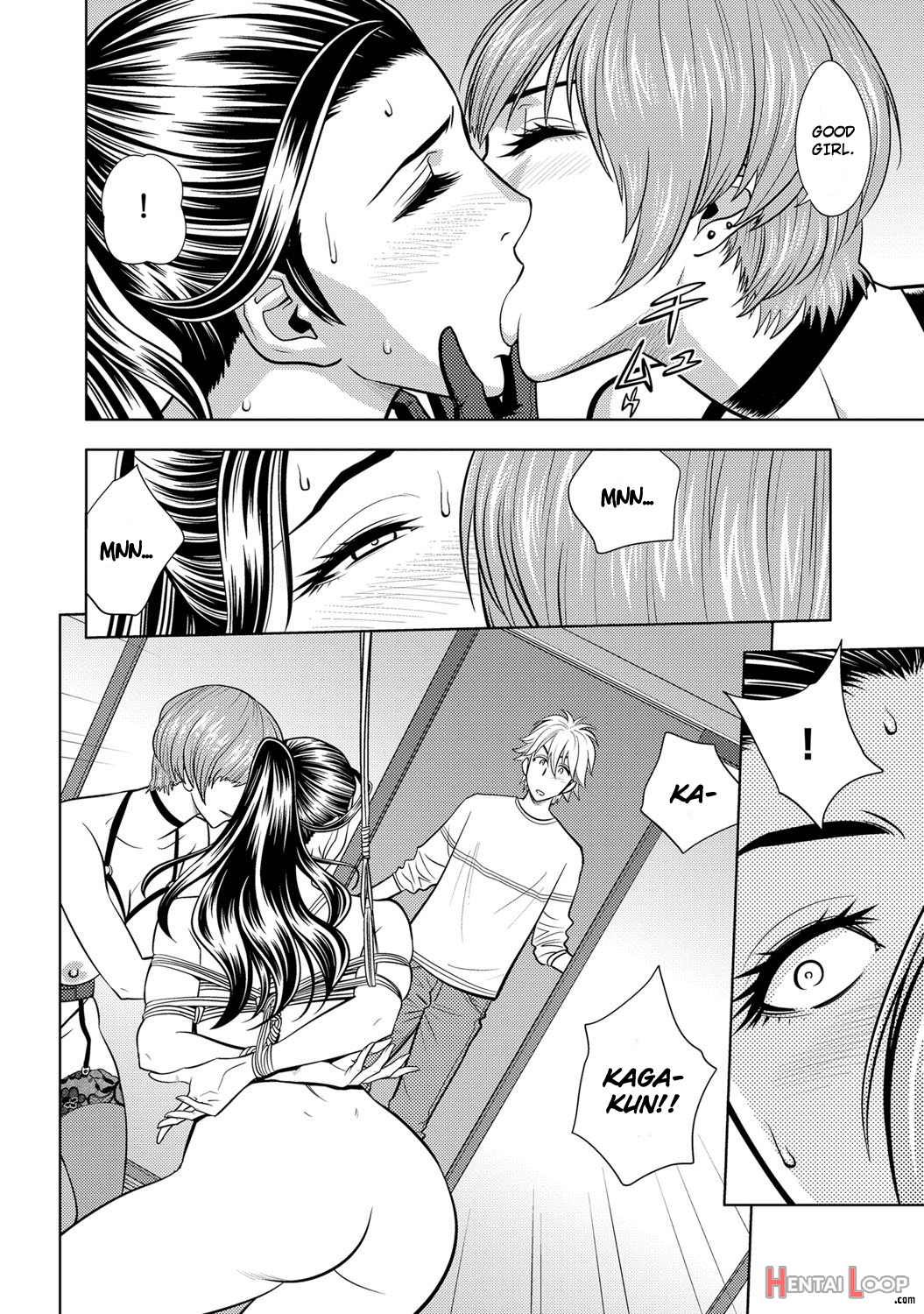 Bijin Henshuu-chou No Kinbaku page 12