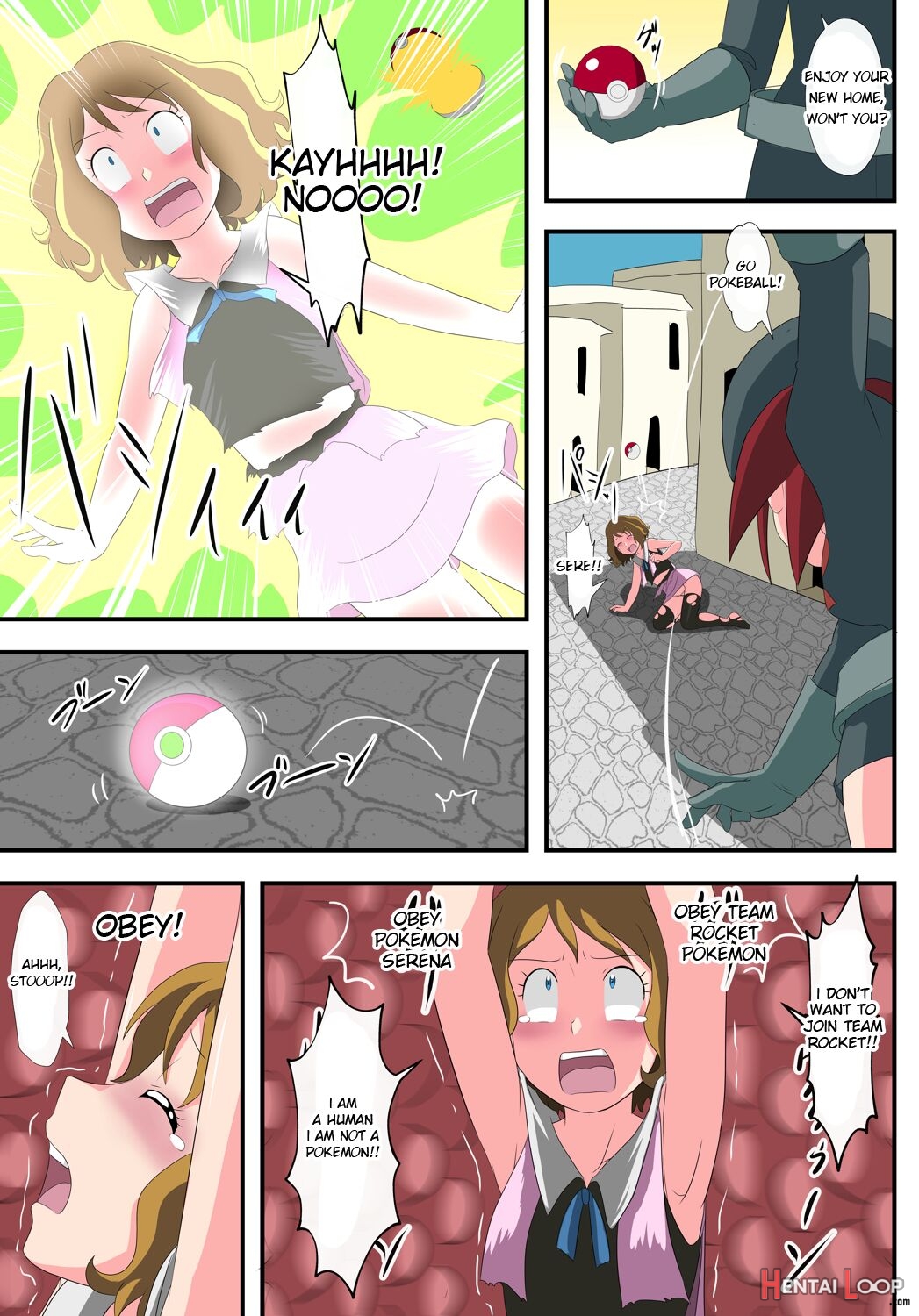 Book Of Serena: They Thought I Was A Pokemon And Captured Me! page 5