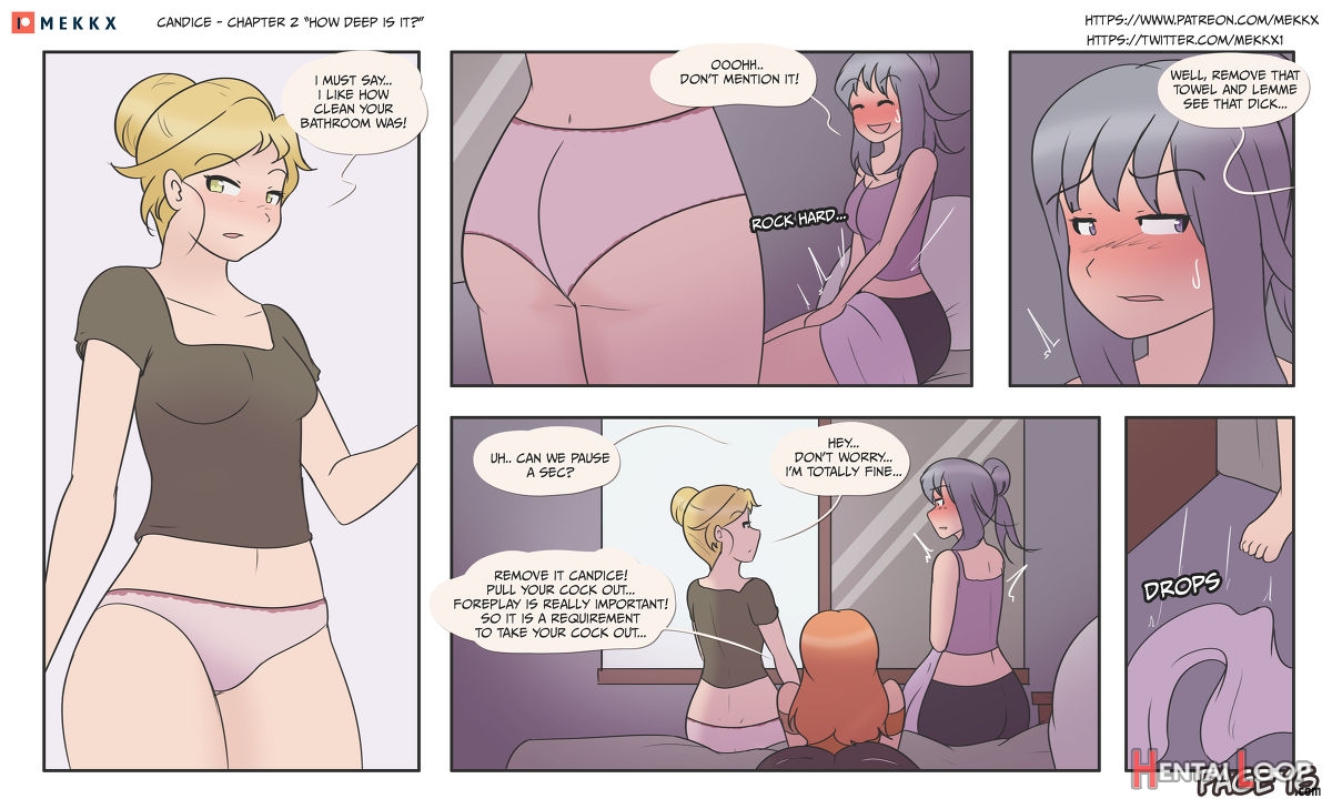 Candice Part 2 - How Deep Is It? page 18