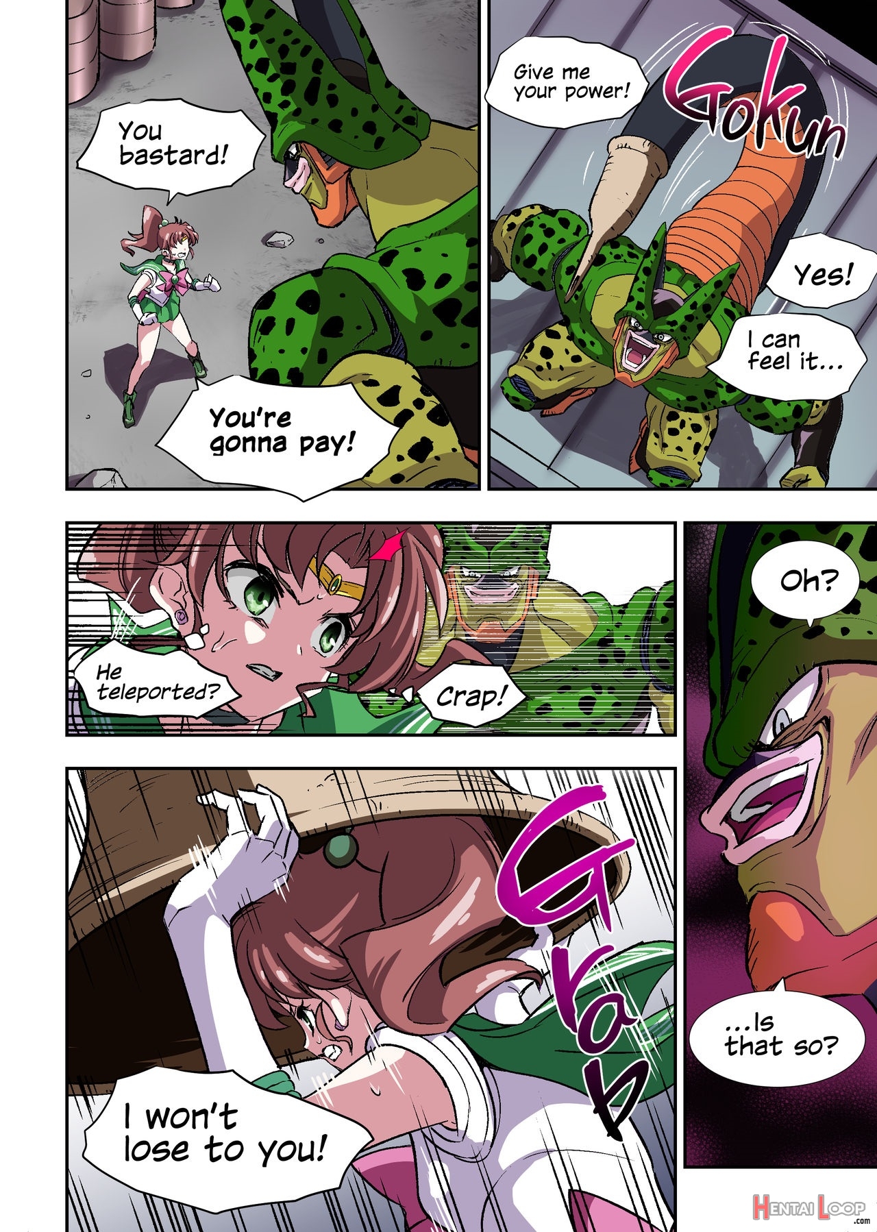 Cell's Perfect Meal: Sailor Moon V page 15