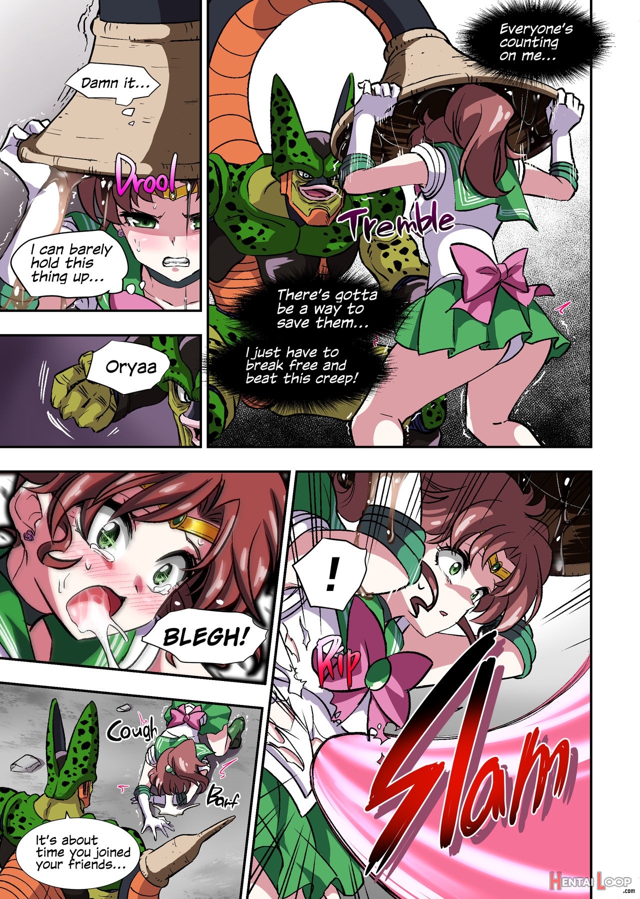 Cell's Perfect Meal: Sailor Moon V page 16