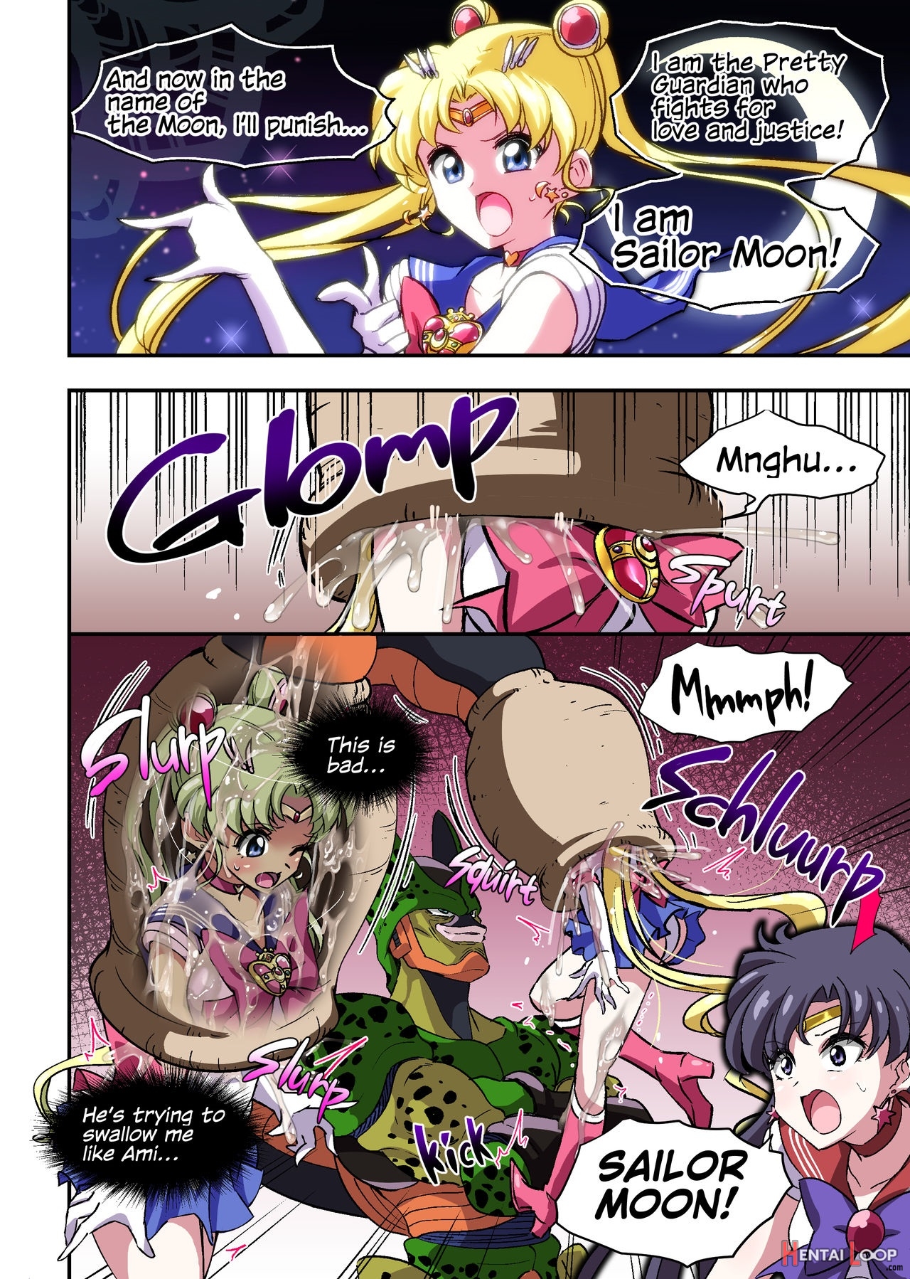 Cell's Perfect Meal: Sailor Moon V page 5