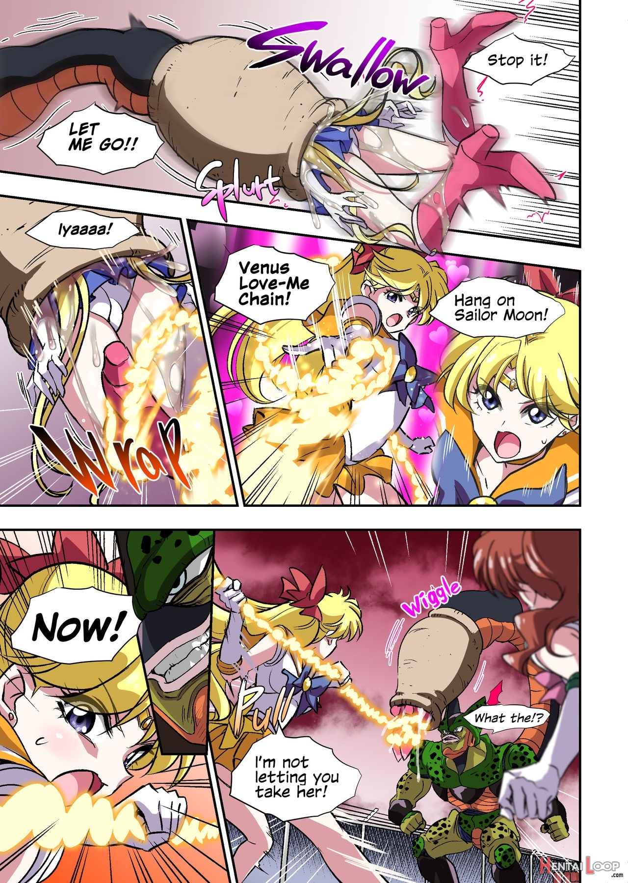 Cell's Perfect Meal: Sailor Moon V page 6