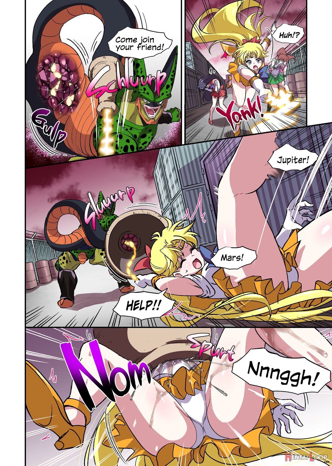 Cell's Perfect Meal: Sailor Moon V page 9