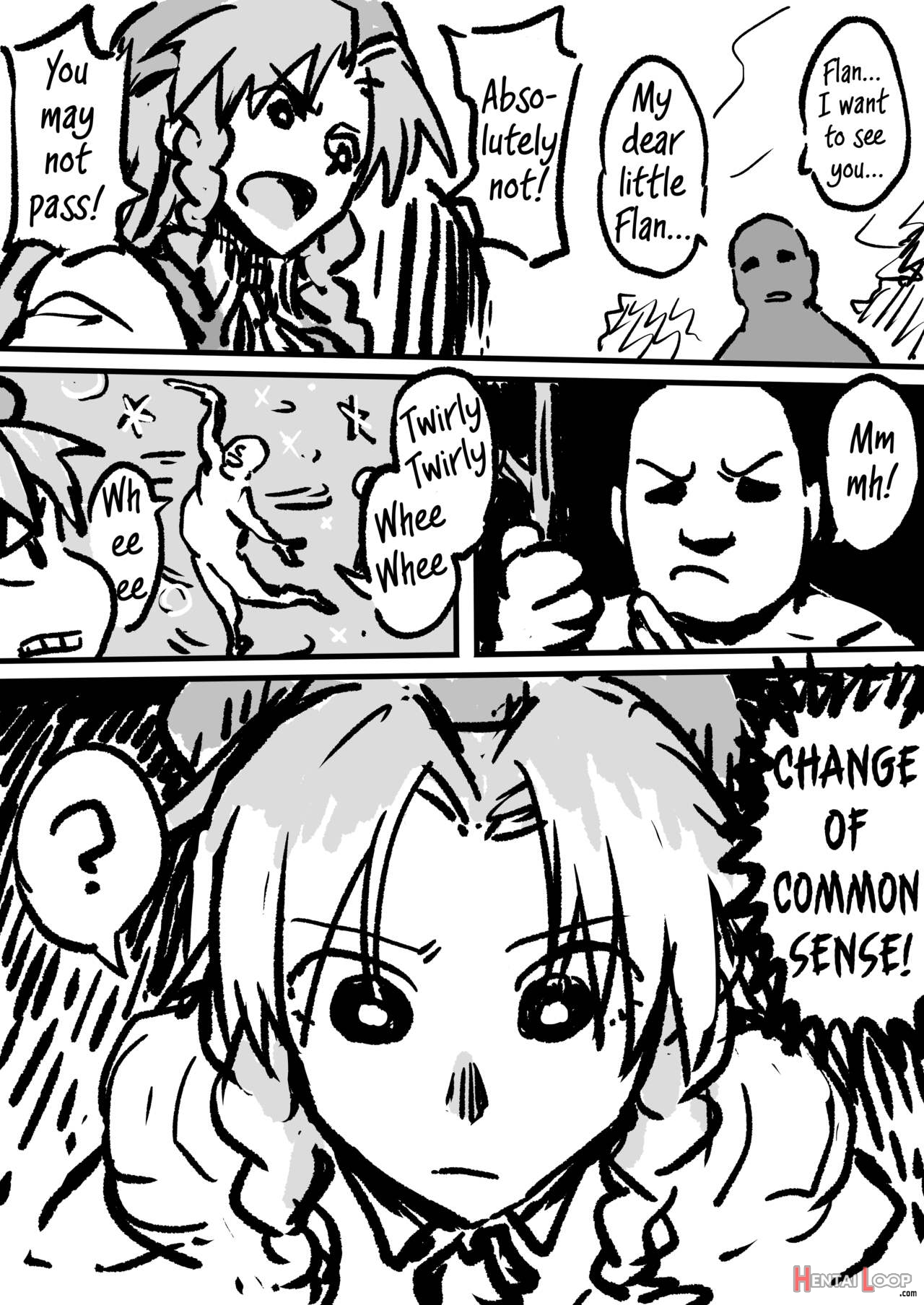 Change Of Common Sense Hypnosis On Hong Meiling page 1