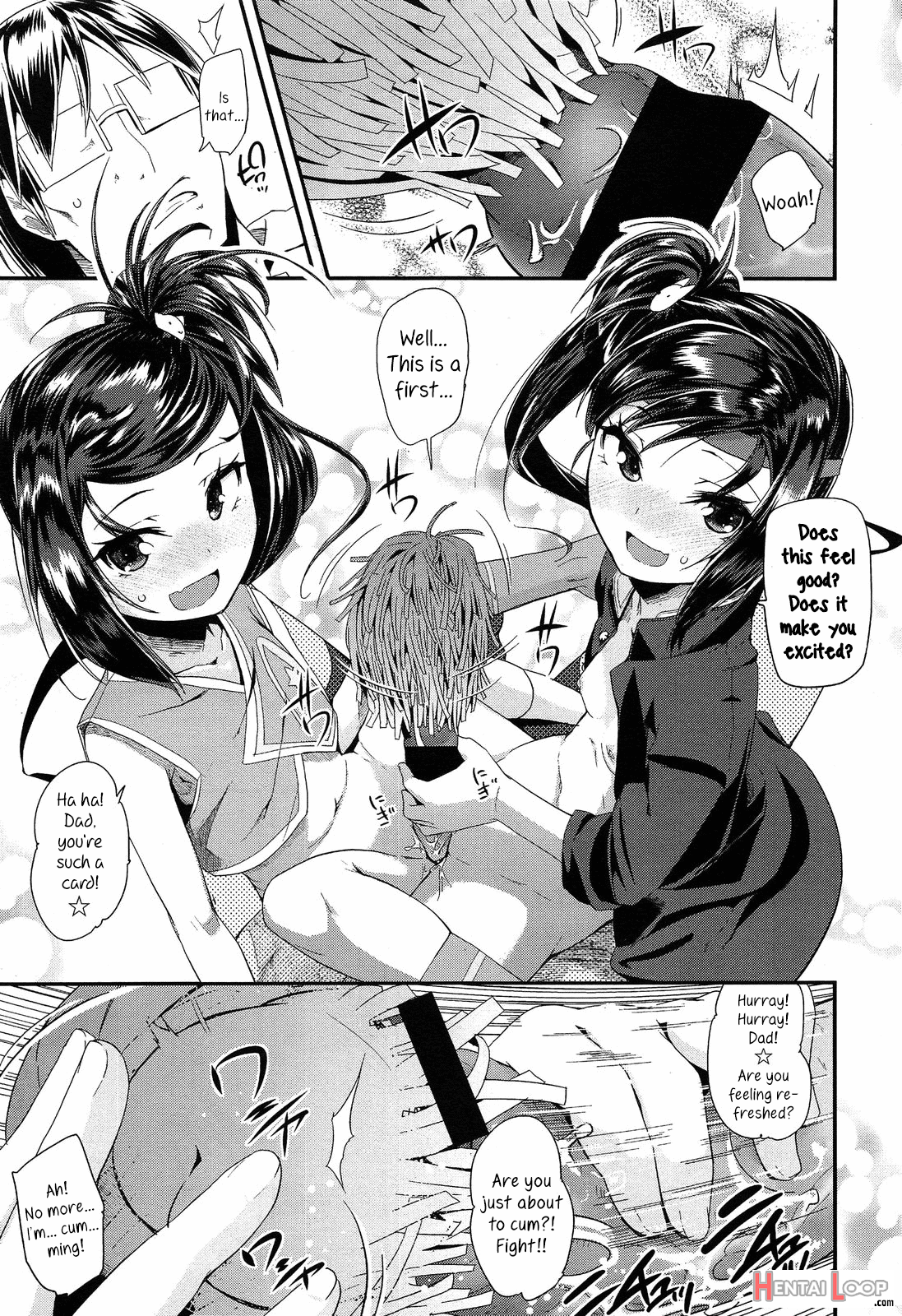 Cheering Twins page 13