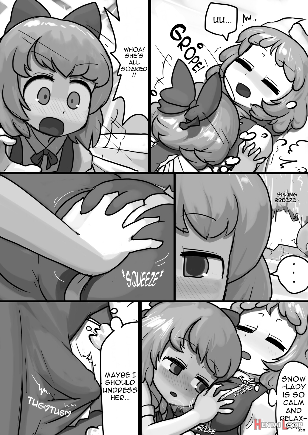 Chinko Cirno X Futsuu Letty No Suikan Manga page 4