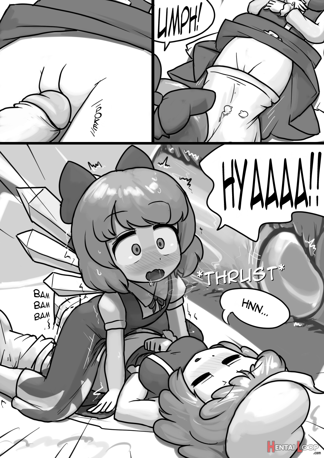 Chinko Cirno X Futsuu Letty No Suikan Manga page 5