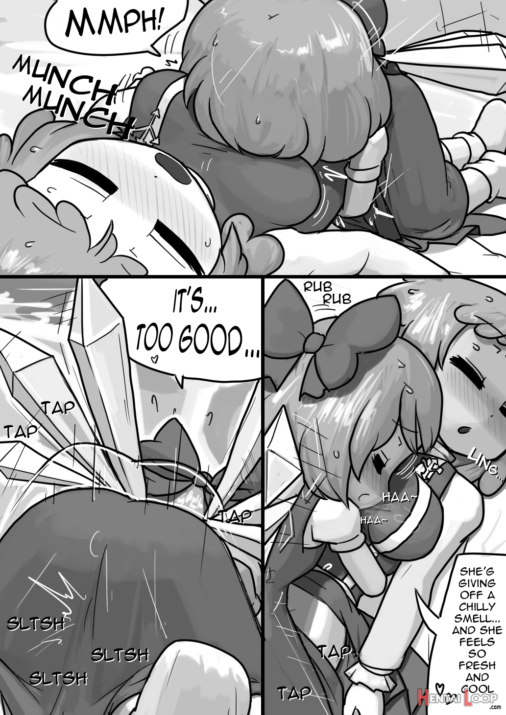 Chinko Cirno X Futsuu Letty No Suikan Manga page 7