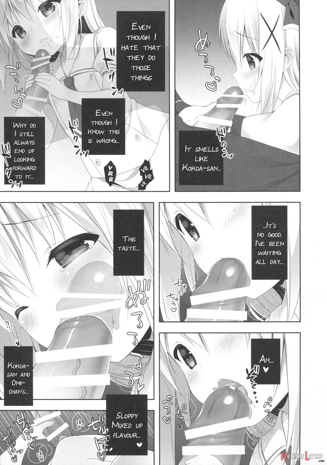 Chino-chan Wa Goshuushin 3 page 8