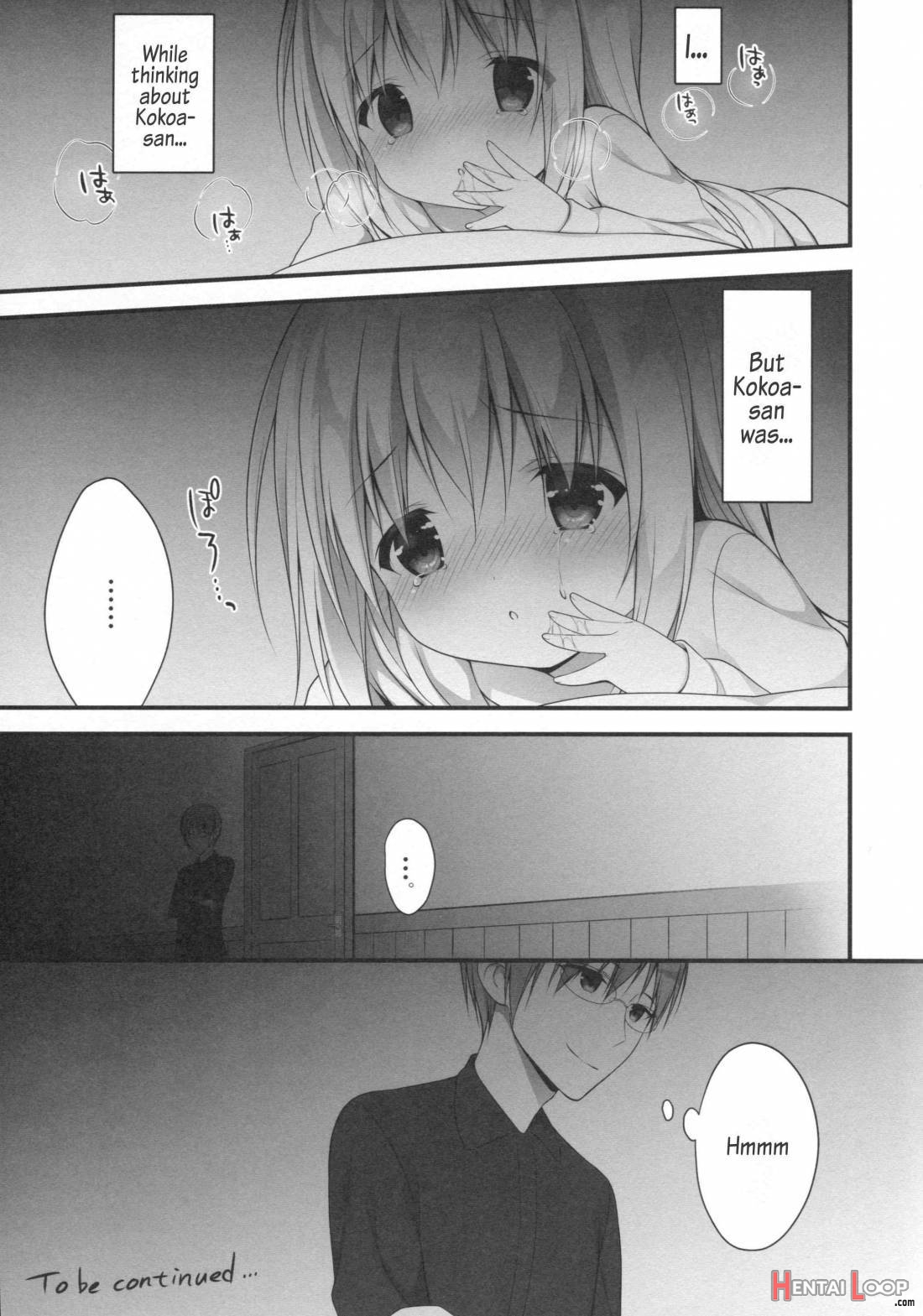 Chino-chan Wa Goshuushin ♡ page 14