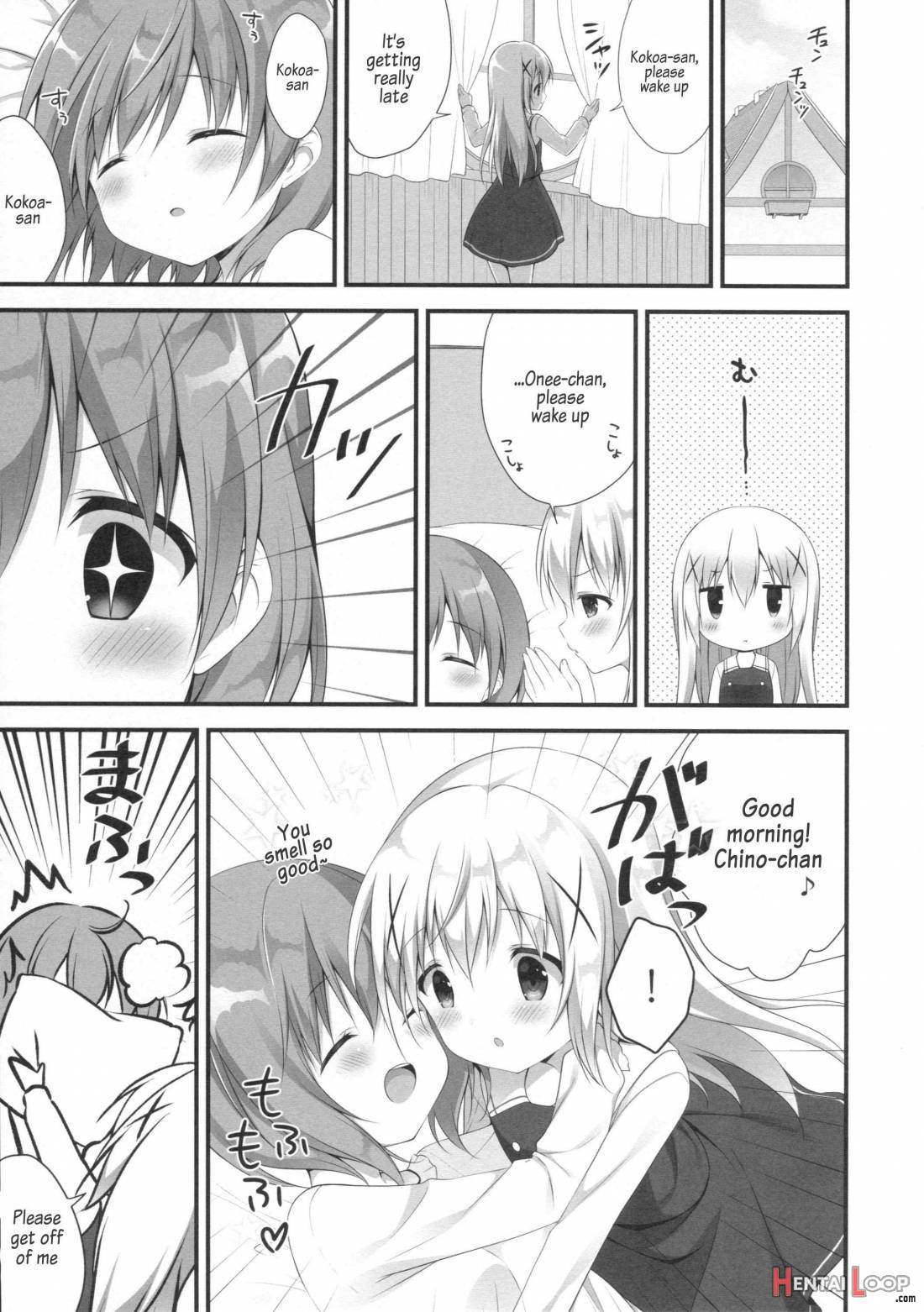 Chino-chan Wa Goshuushin ♡ page 2