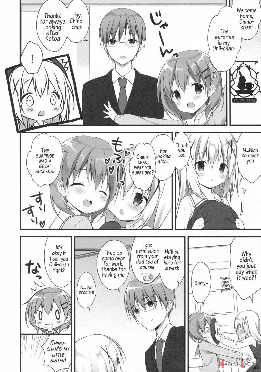 Chino-chan Wa Goshuushin ♡ page 5