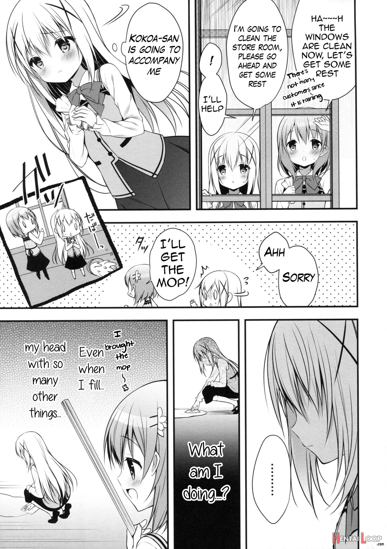 Chino-chan Wa Goshuushin Kokoa√ page 10