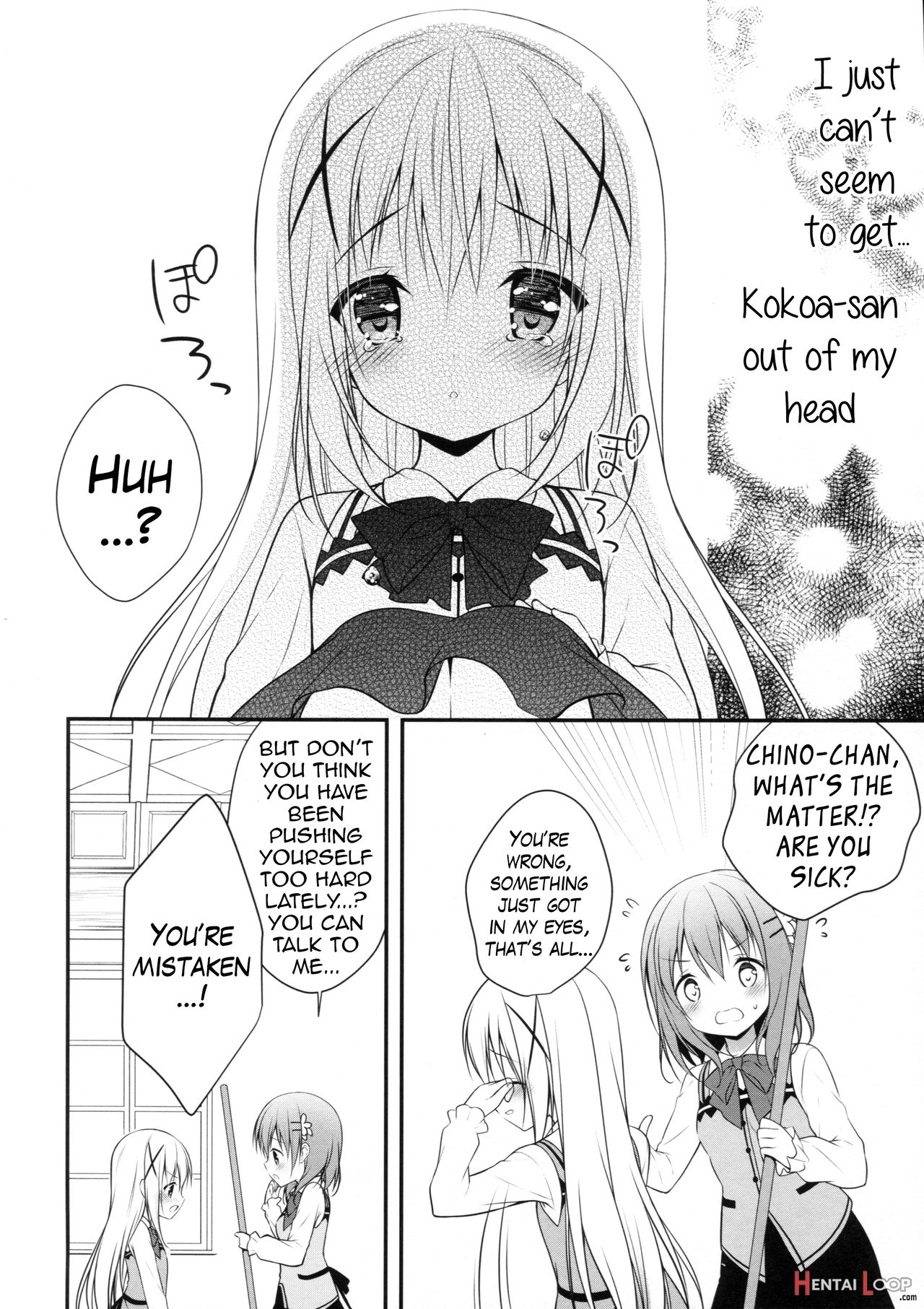 Chino-chan Wa Goshuushin Kokoa√ page 11